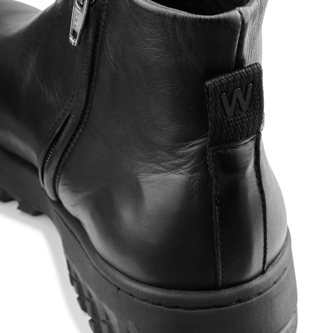 WODEN Abbi Track Leather - Black Best