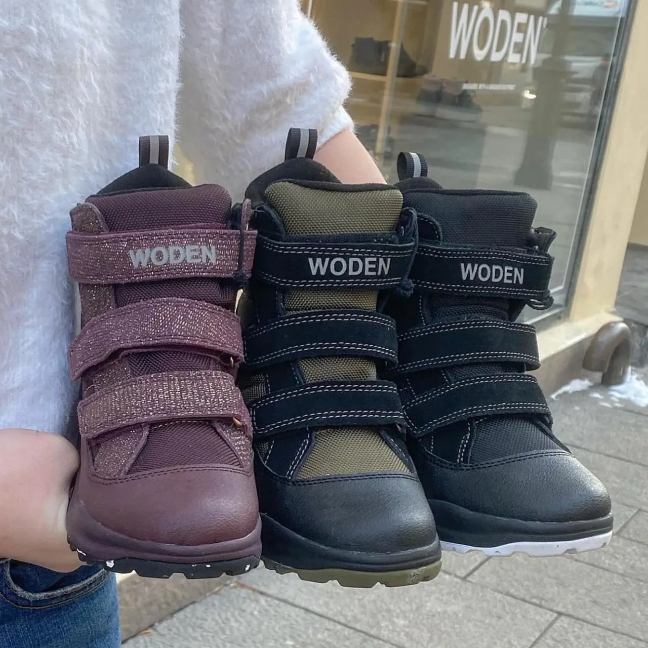 WODEN Adrian Boot Kids - Black New