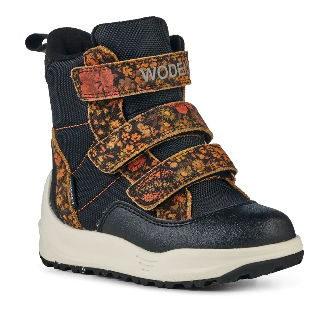 WODEN Adrian Boot Print - Black Flower BlackFlower Sale