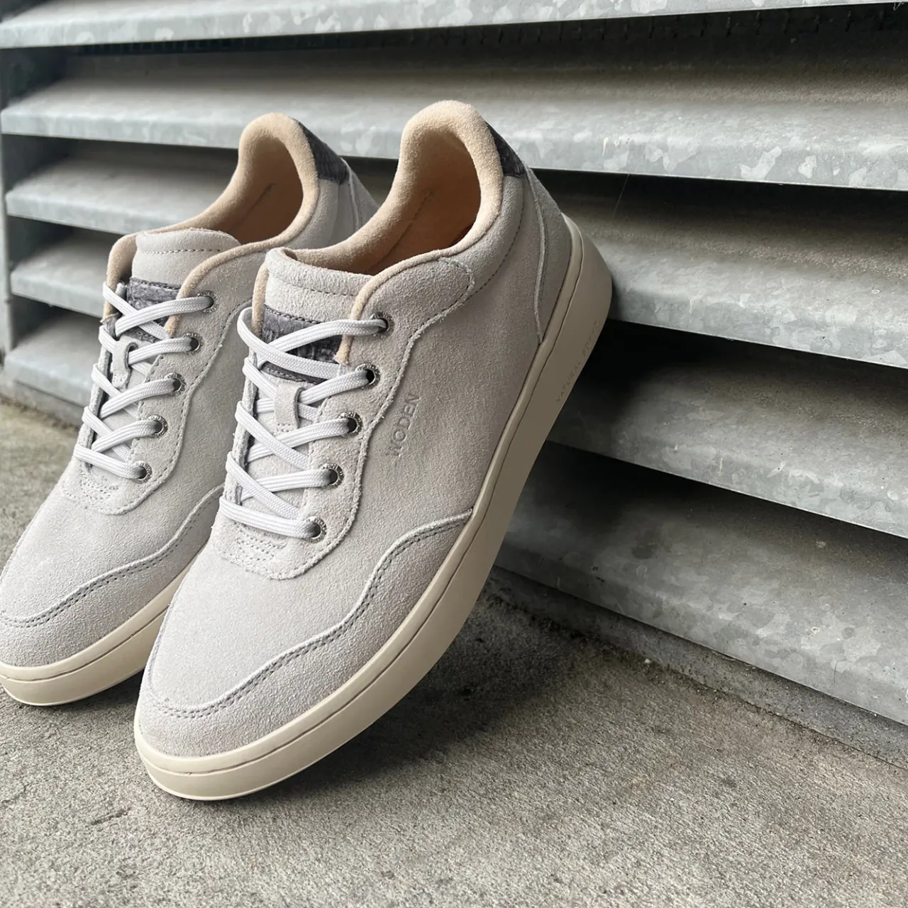 WODEN Evelyn Suede - Oyster Clearance