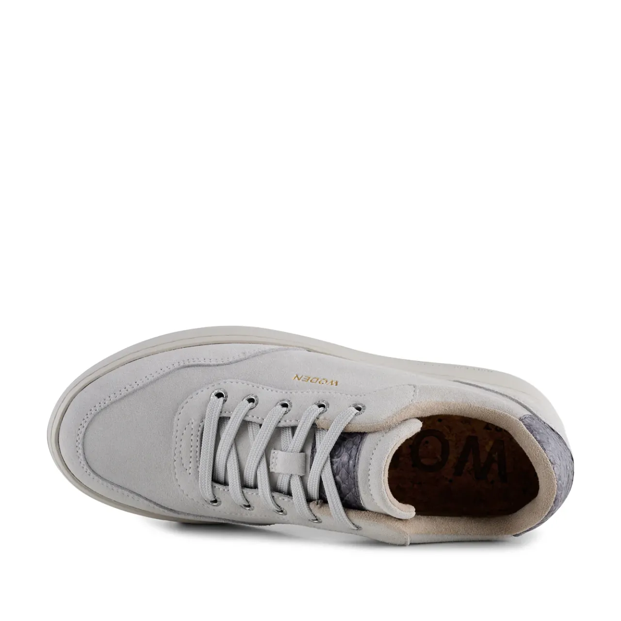 WODEN Evelyn Suede - Oyster Clearance