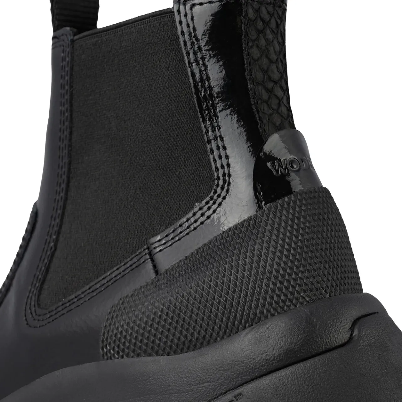 WODEN Hega Patent Waterproof - Black Discount