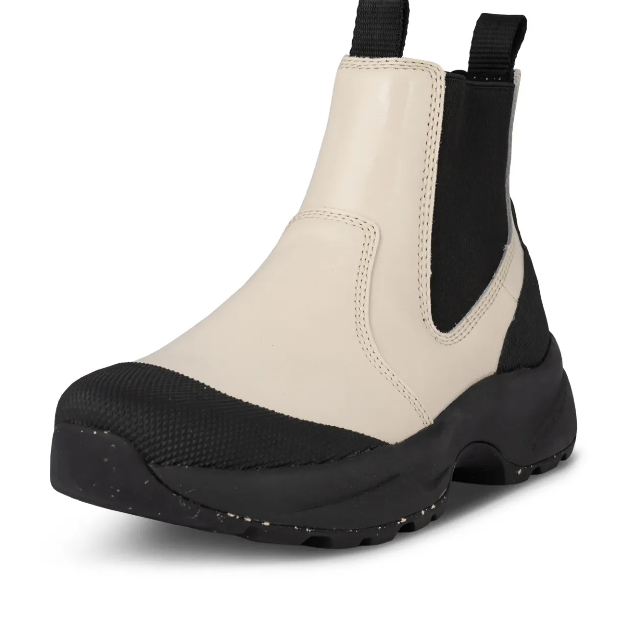 WODEN Hega Patent Waterproof - Ivory Fashion