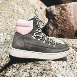 WODEN Iris Nubuck - Green/Rose Online