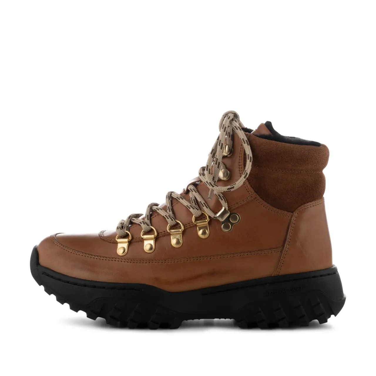 WODEN Iris Track Leather - Tan Fashion