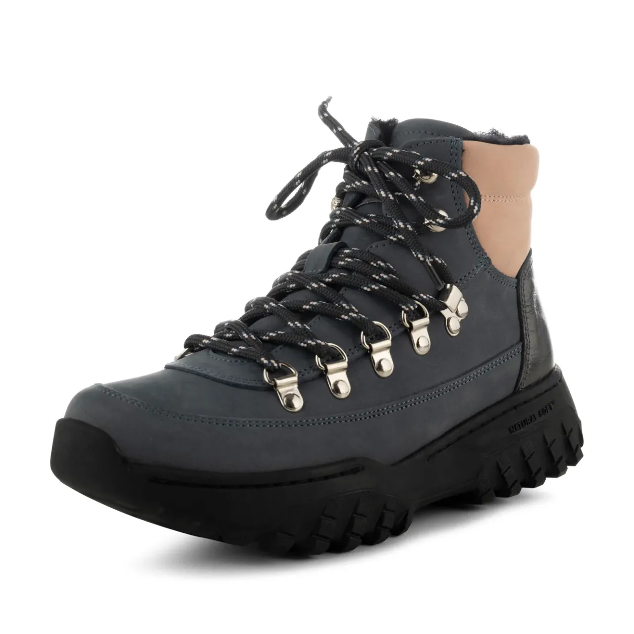 WODEN Iris Track Nubuck Mix - Storm New