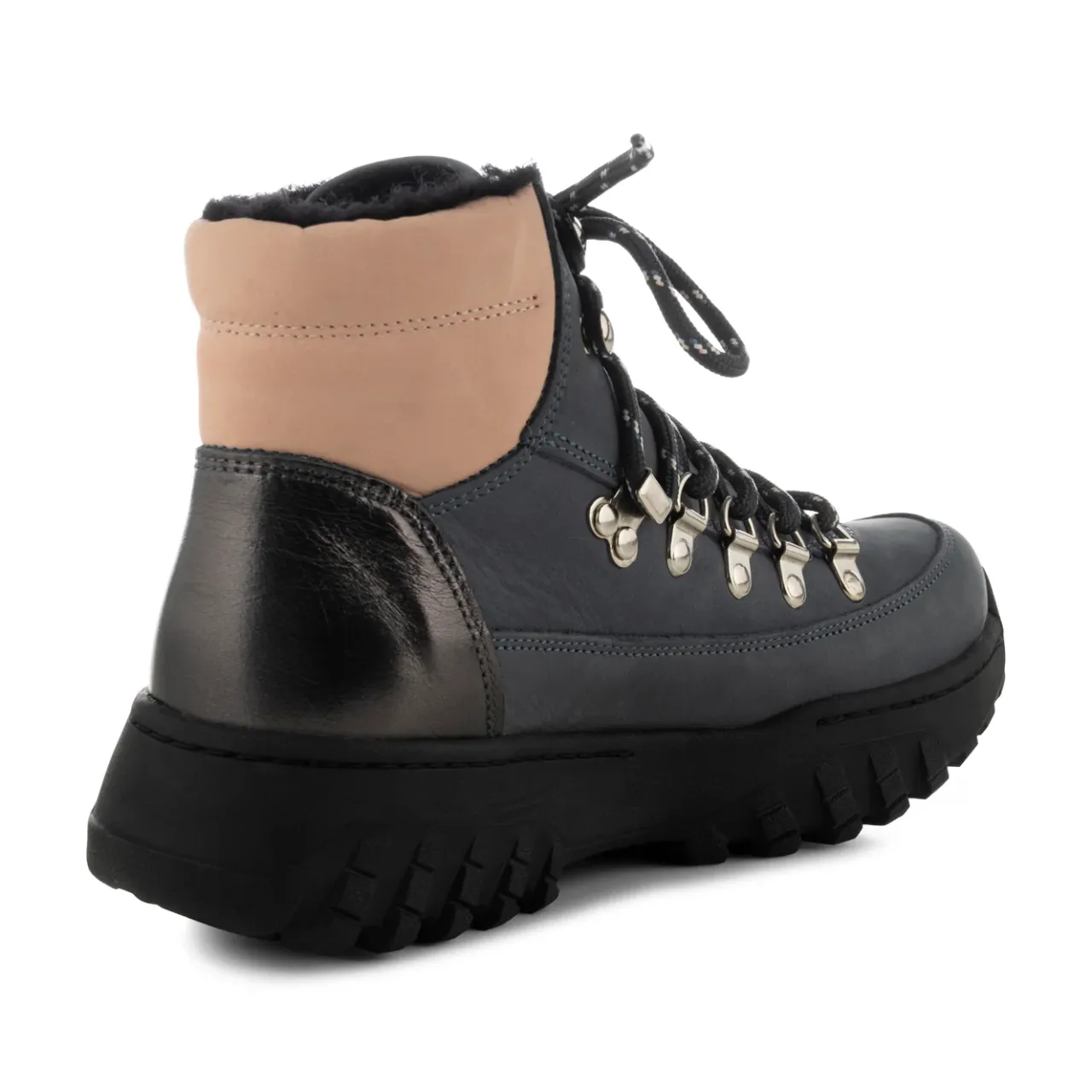 WODEN Iris Track Nubuck Mix - Storm New