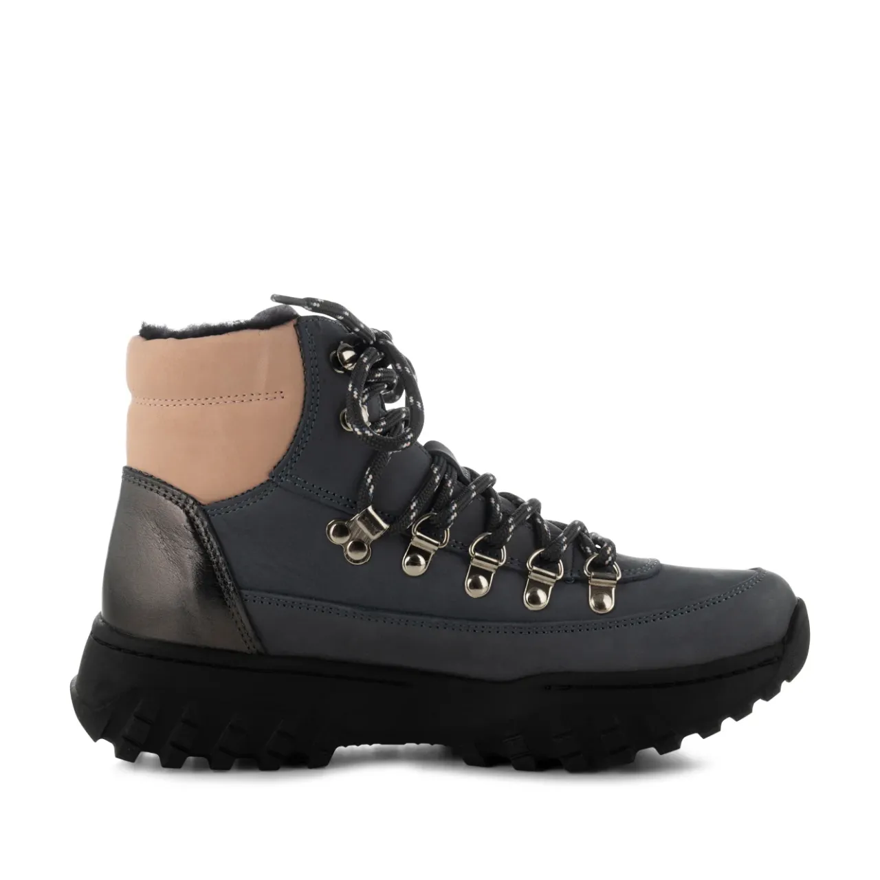 WODEN Iris Track Nubuck Mix - Storm New