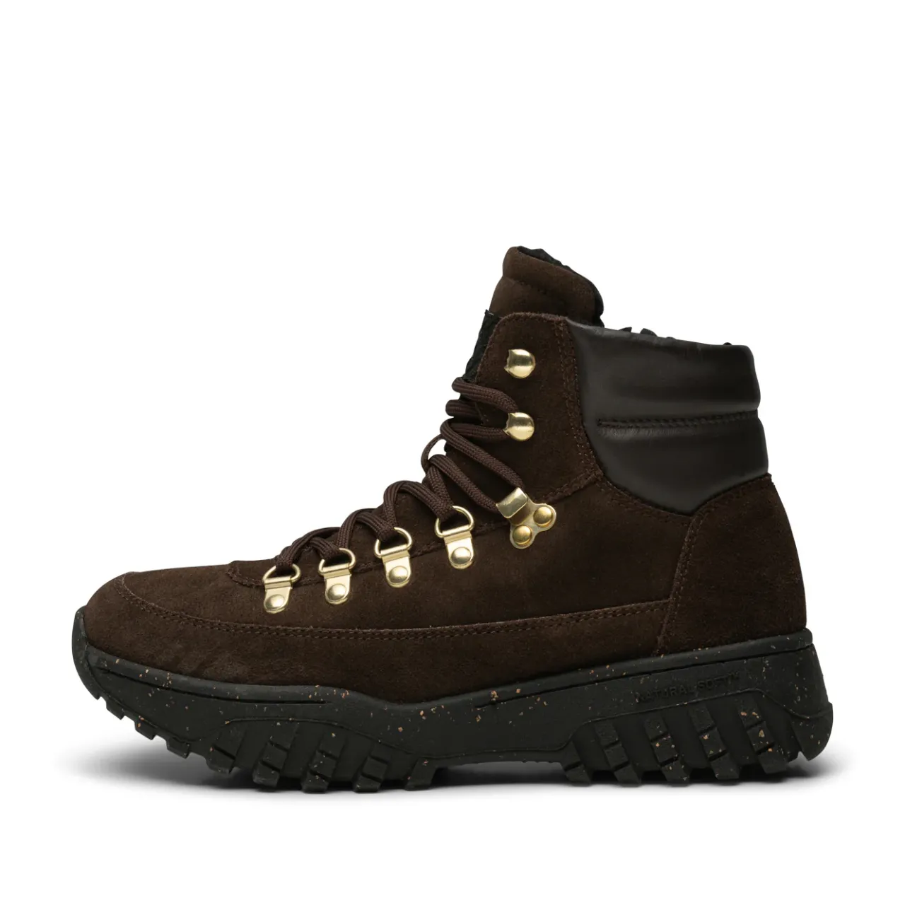 WODEN Iris Track Suede - Chocolate New