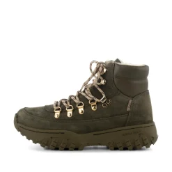 WODEN Iris Track Suede - Moss Hot