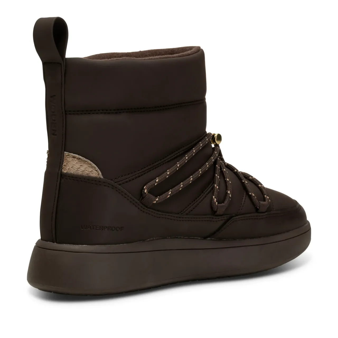 WODEN Isa Lace Waterproof - Chocolate Hot