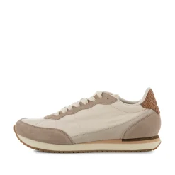WODEN Jansen retro sneaker tekstil - Taupe Clearance