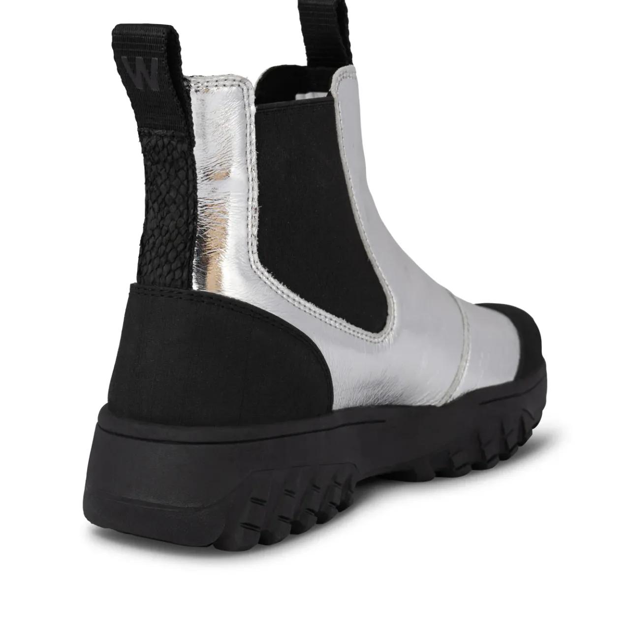 WODEN Magda Metallic Waterproof - Silver Fashion
