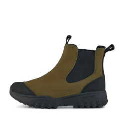 WODEN Magda Rubber Track Boot  - Dark Olive/Black DarkOlive/Black New