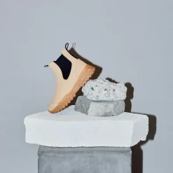 WODEN Magda Rubber Track Boot  - Beige Hot