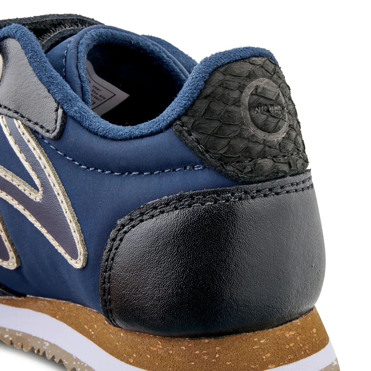 WODEN Manu Metallic - Navy Clearance