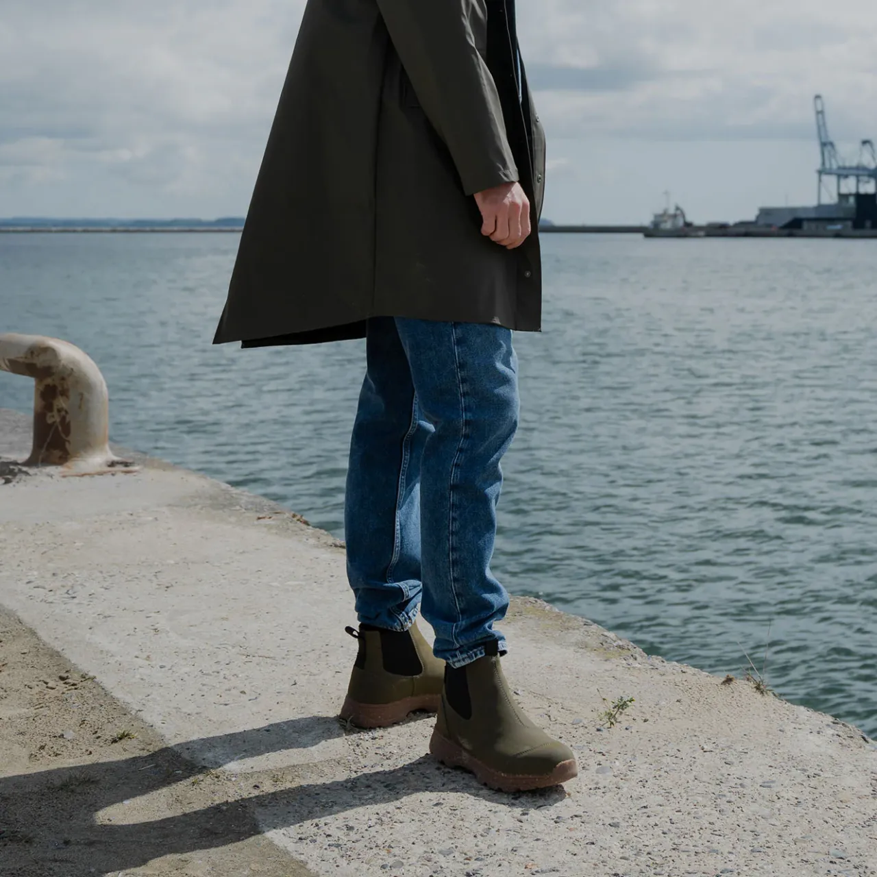 WODEN Melvin Track Waterproof - Dark Olive/Gum DarkOlive/Gum Sale