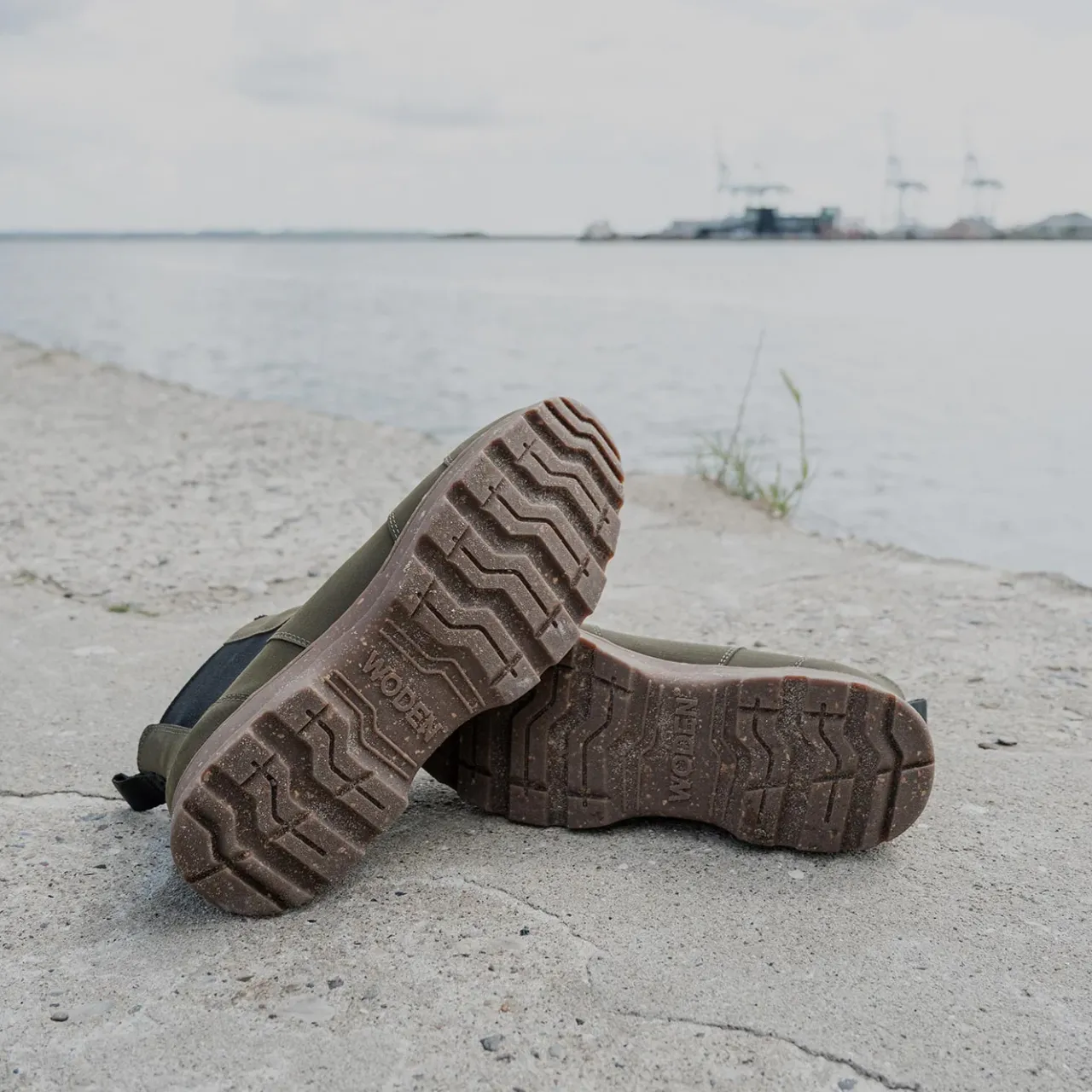 WODEN Melvin Track Waterproof - Dark Olive/Gum DarkOlive/Gum Sale