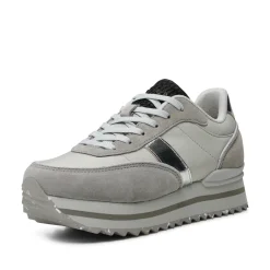 WODEN Nellie II Metallic Plateau - Sea Fog Grey SeaFogGrey Hot