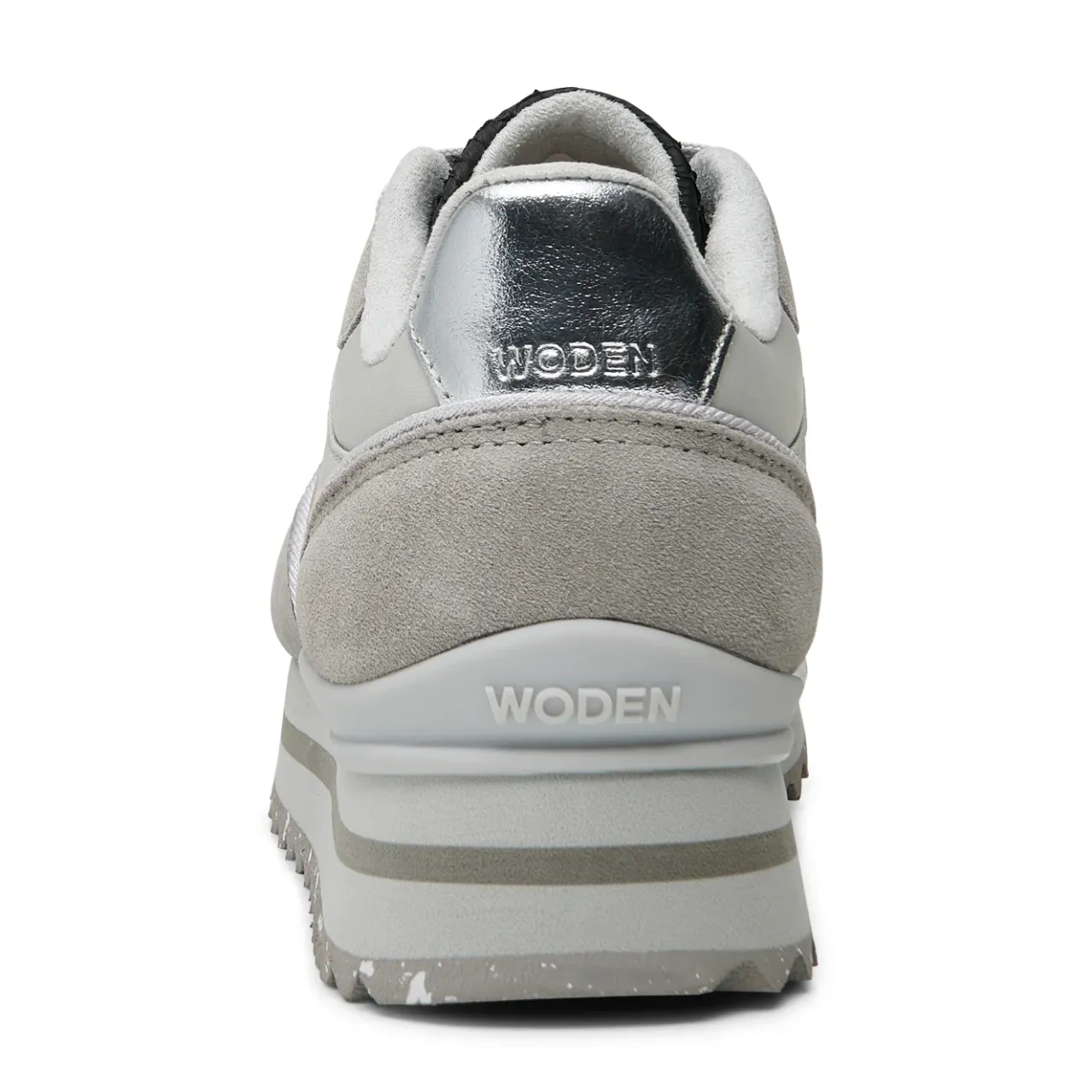 WODEN Nellie II Metallic Plateau - Sea Fog Grey SeaFogGrey Hot