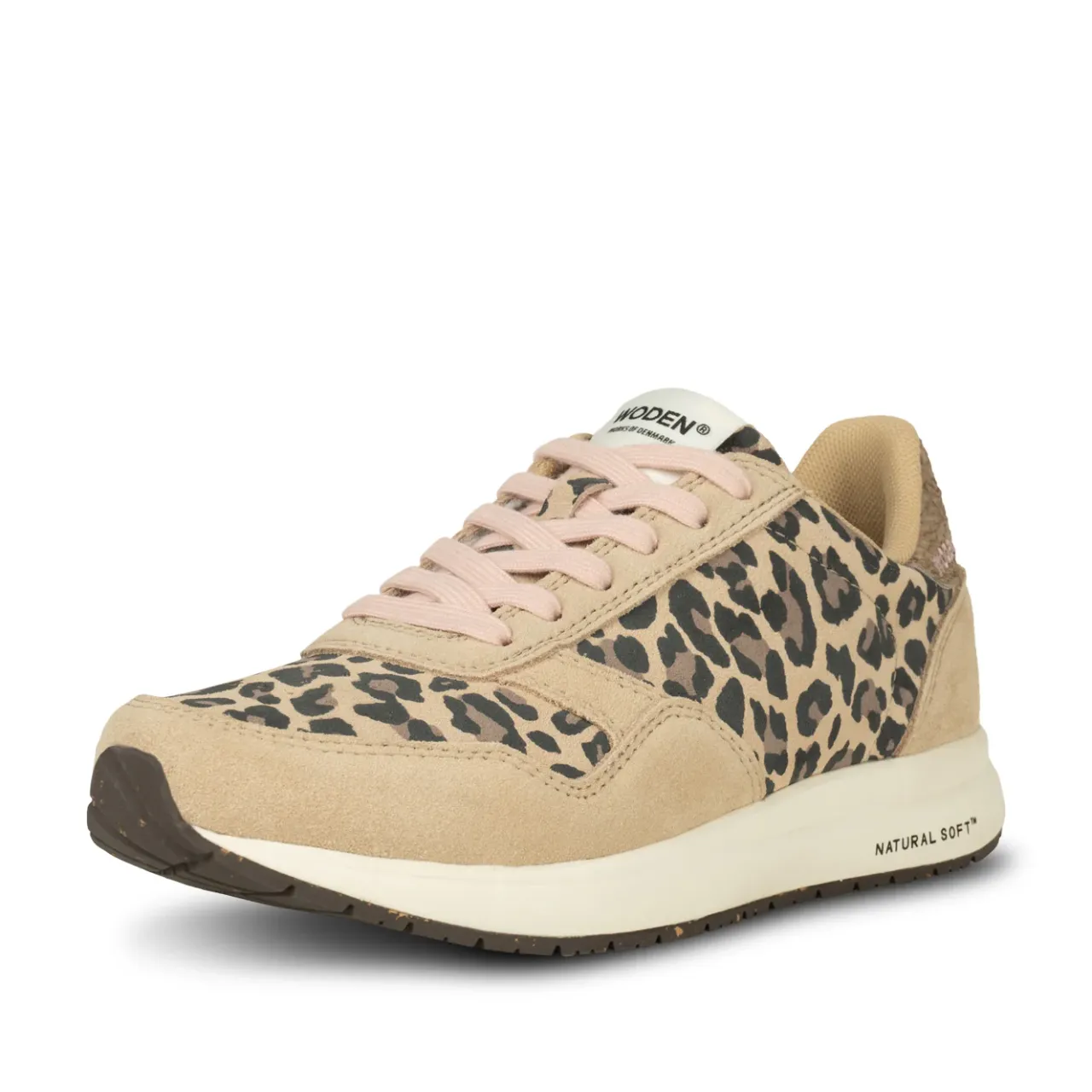 WODEN Nicoline Suede - Leopard Clearance
