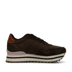 WODEN Nora III Leather Plateau - Chocolate Sale