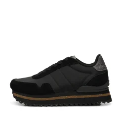 WODEN Nora III Leather Plateau - Black Fashion