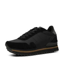 WODEN Nora III Leather Plateau - Black Fashion