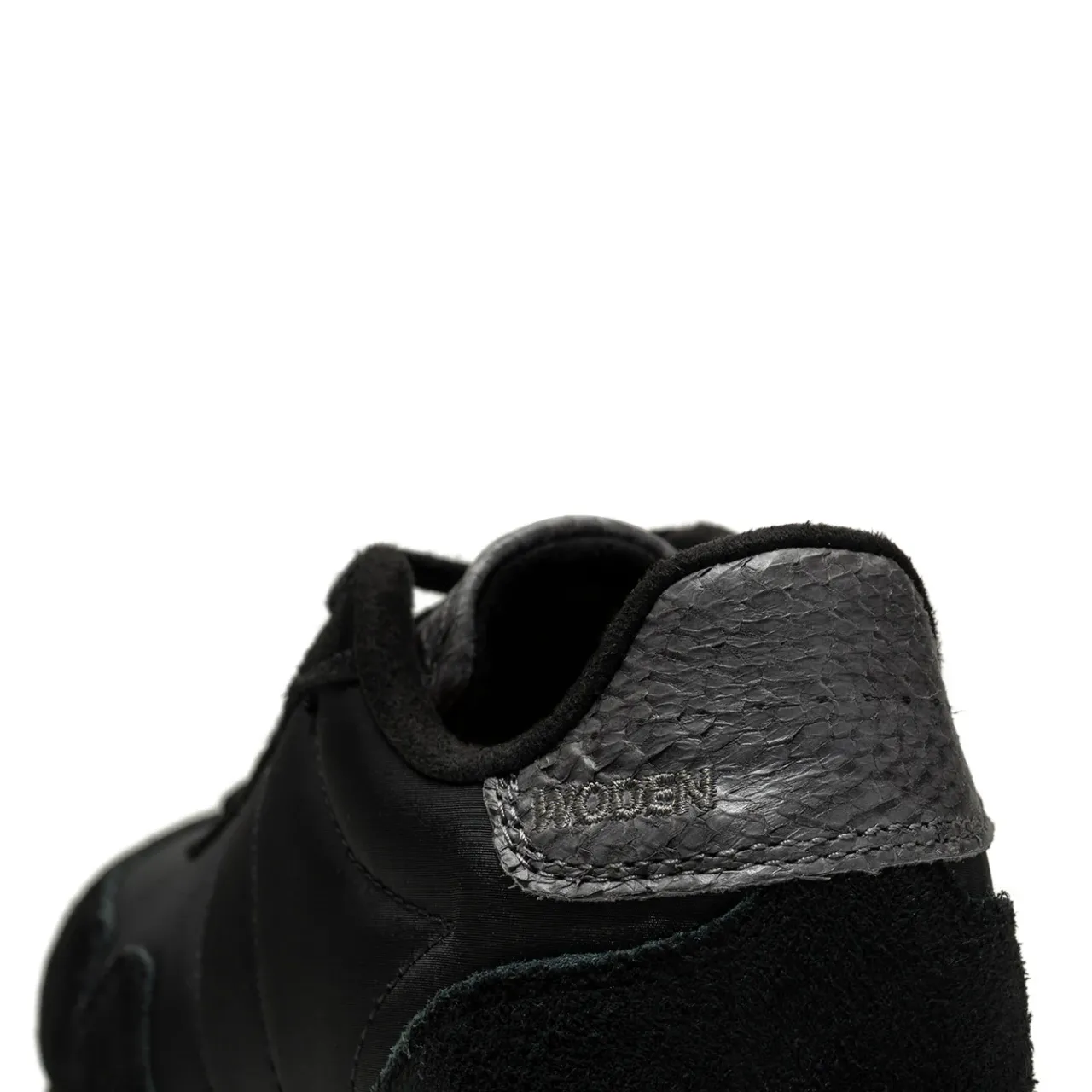 WODEN Nora III Leather Plateau - Black Fashion