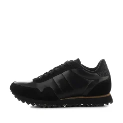 WODEN Nora III Metallic Nylon - Black Fashion
