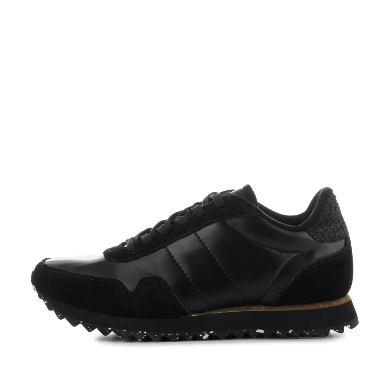 WODEN Nora III Metallic Nylon - Black Fashion