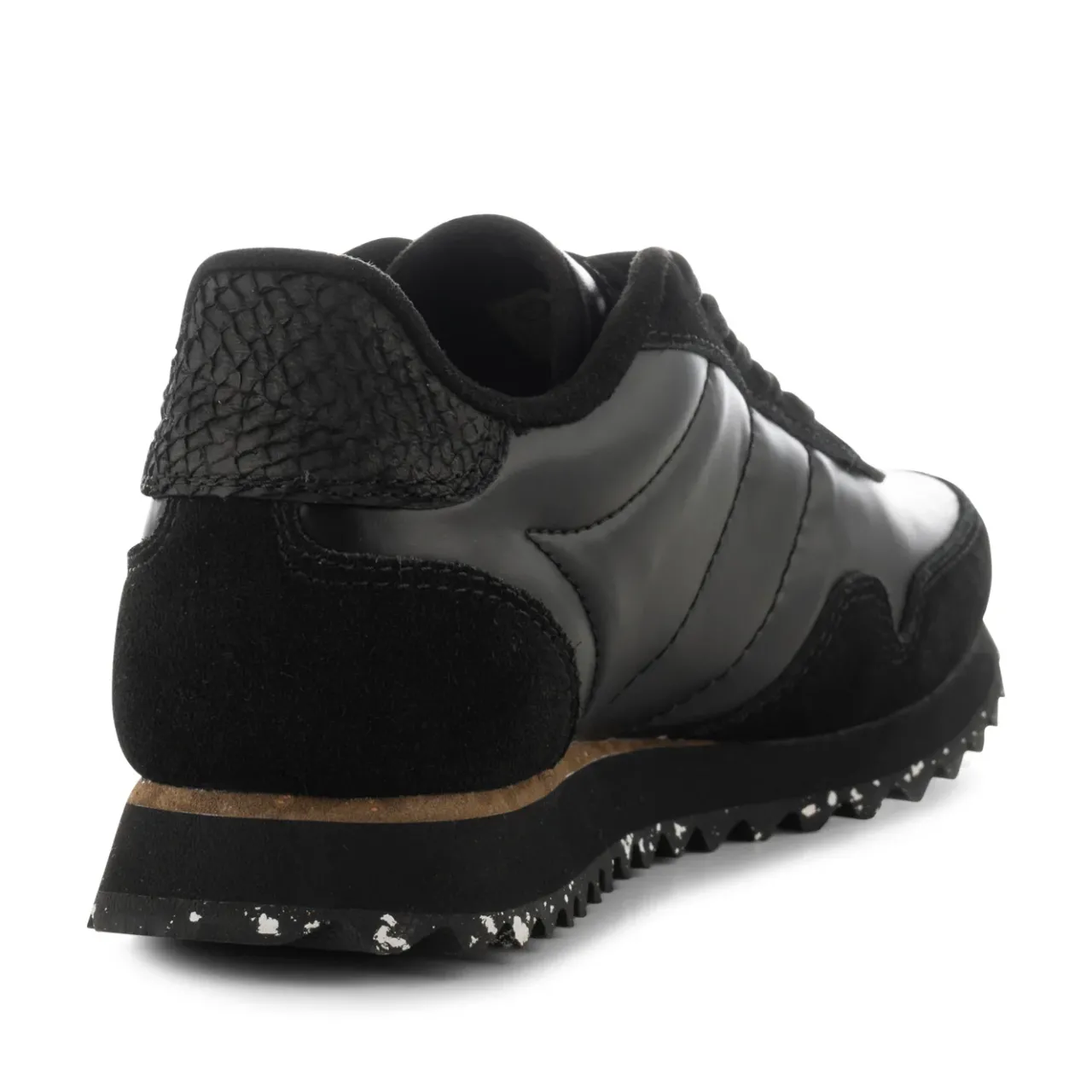 WODEN Nora III Metallic Nylon - Black Fashion