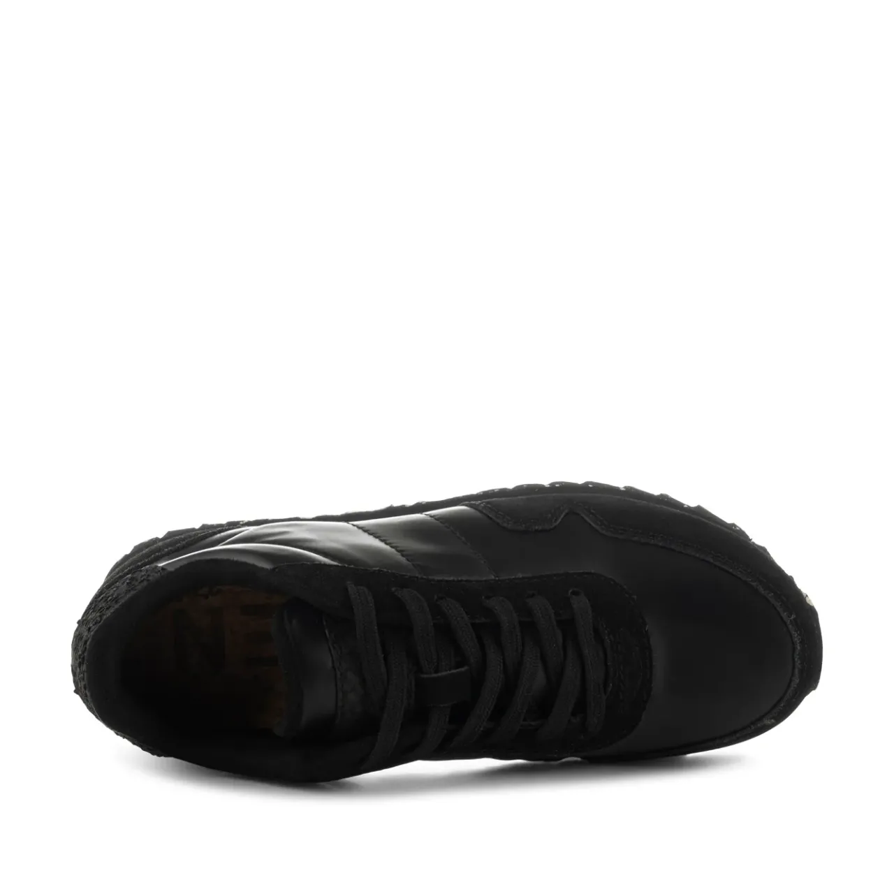 WODEN Nora III Metallic Nylon - Black Fashion