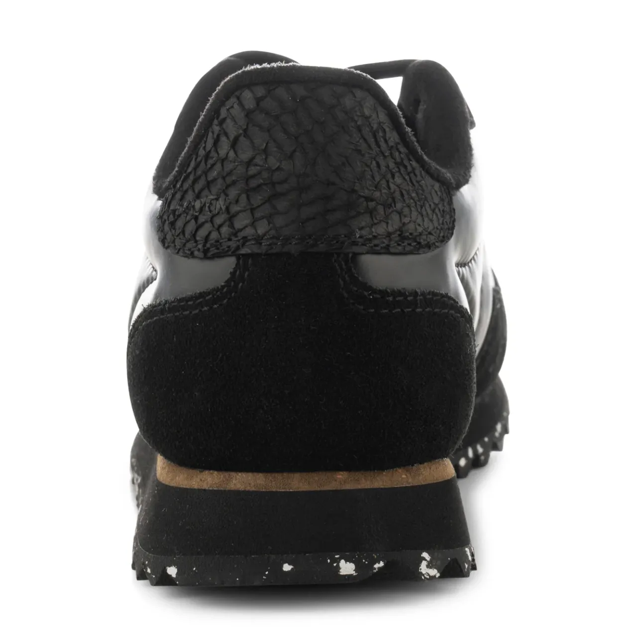 WODEN Nora III Metallic Nylon - Black Fashion