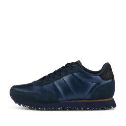 WODEN Nora III Metallic Nylon - Navy Sale
