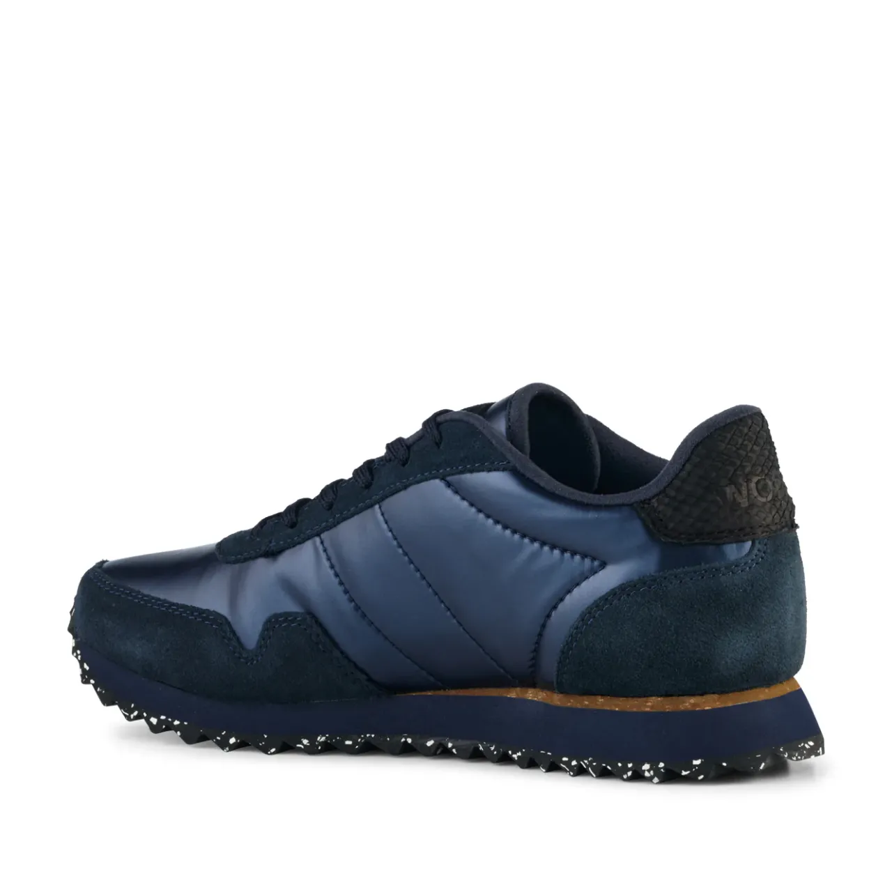 WODEN Nora III Metallic Nylon - Navy Sale