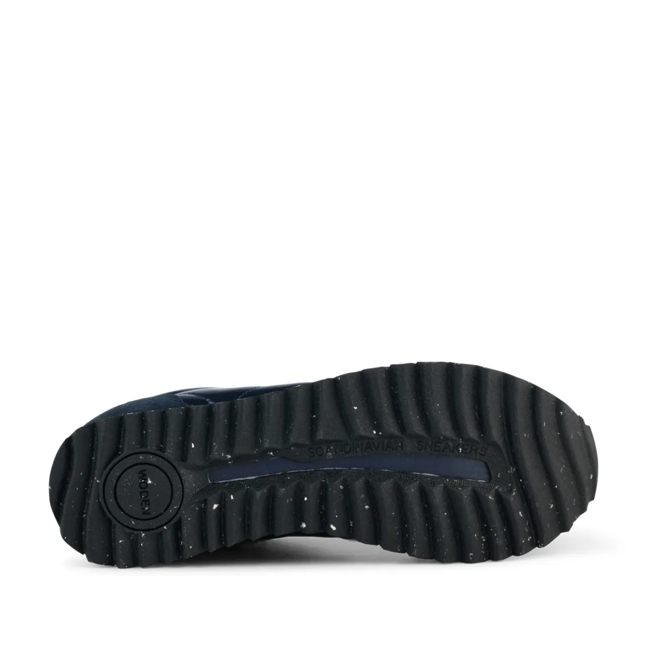 WODEN Nora III Metallic Nylon - Navy Sale