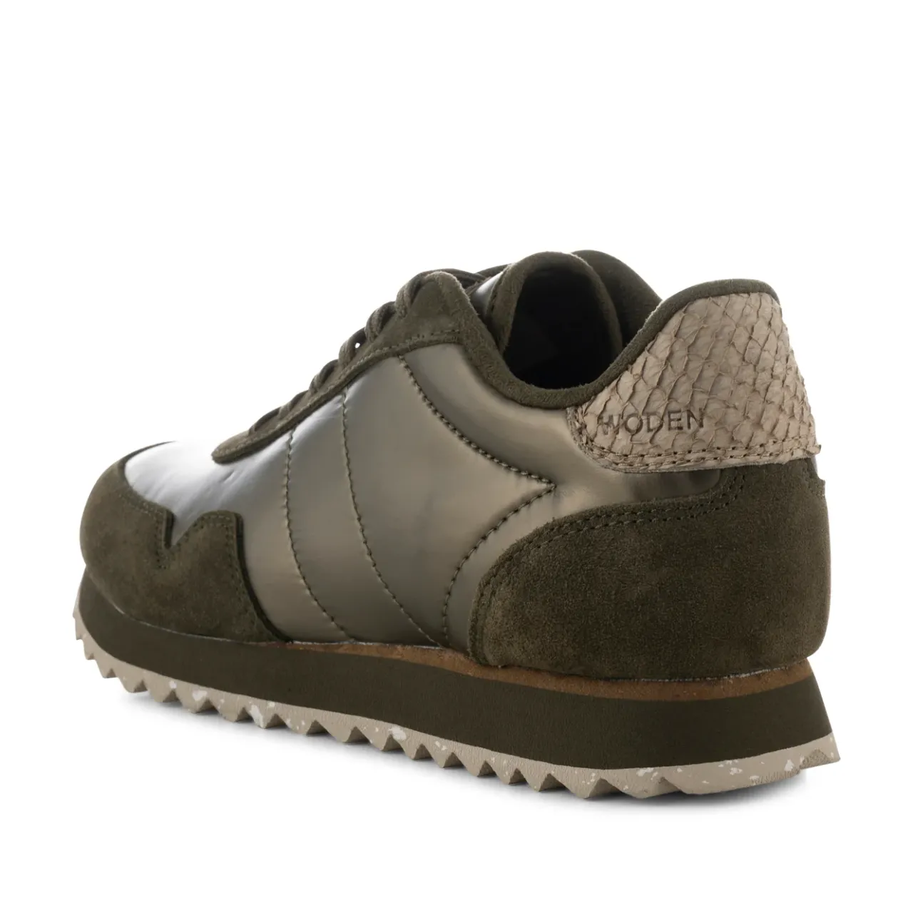 WODEN Nora III Metallic Nylon - Moss Best