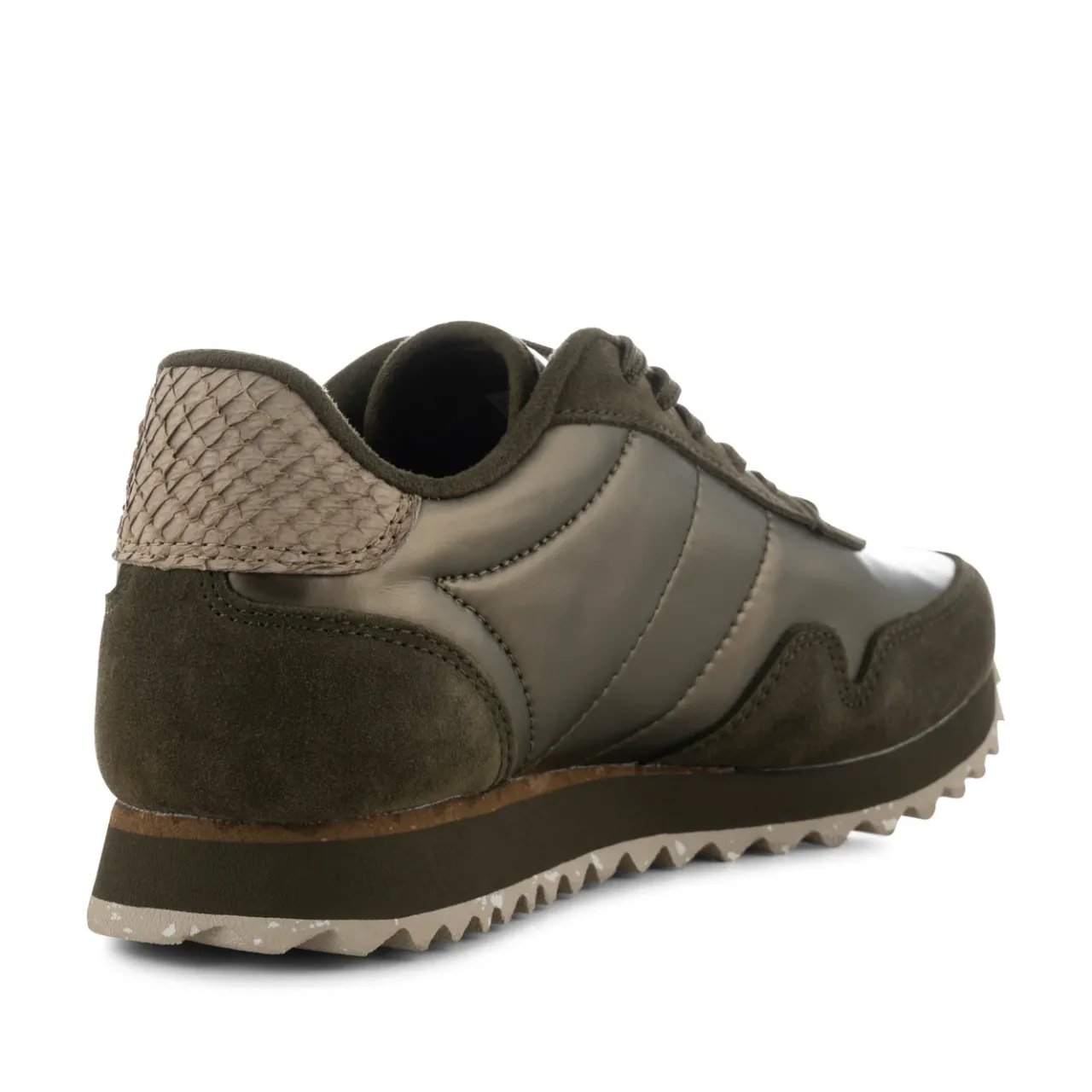 WODEN Nora III Metallic Nylon - Moss Best