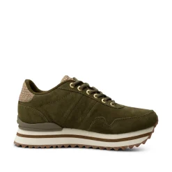 WODEN Nora III Suede Plateau - Dark Olive DarkOlive Hot