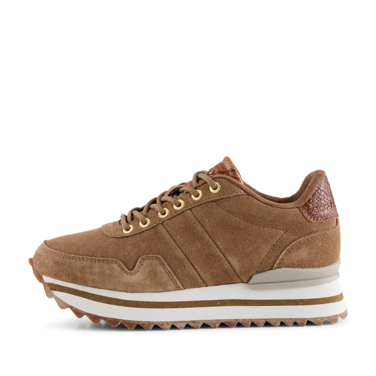 WODEN Nora III Suede Plateau - Latte Fashion