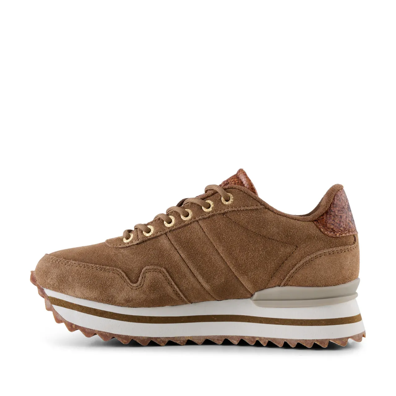 WODEN Nora III Suede Plateau - Latte Fashion