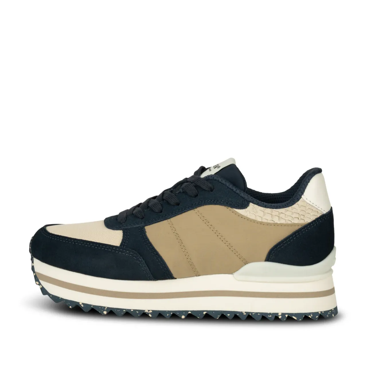 WODEN Ronja Plateau - Navy Multi NavyMulti Discount