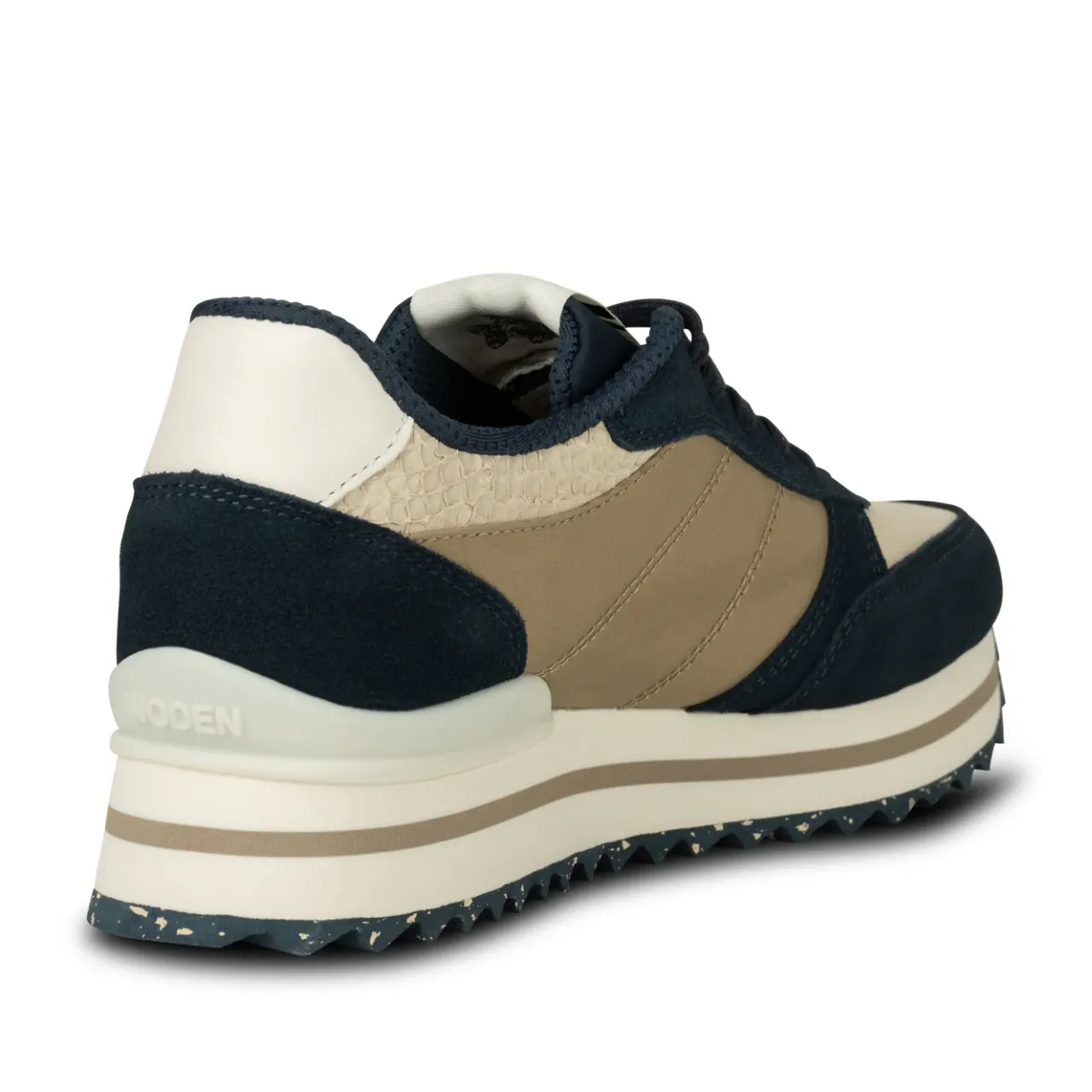 WODEN Ronja Plateau - Navy Multi NavyMulti Discount