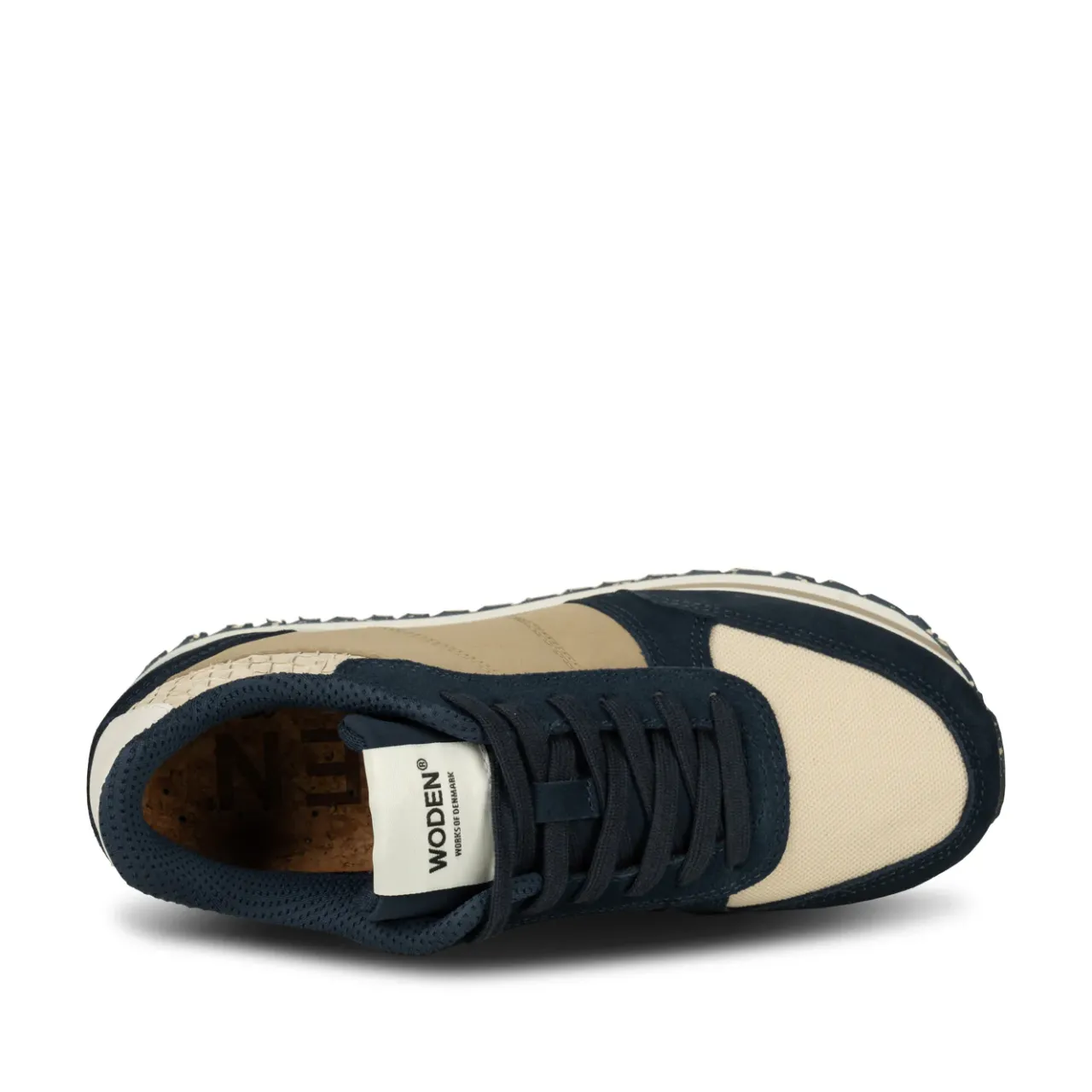 WODEN Ronja Plateau - Navy Multi NavyMulti Discount