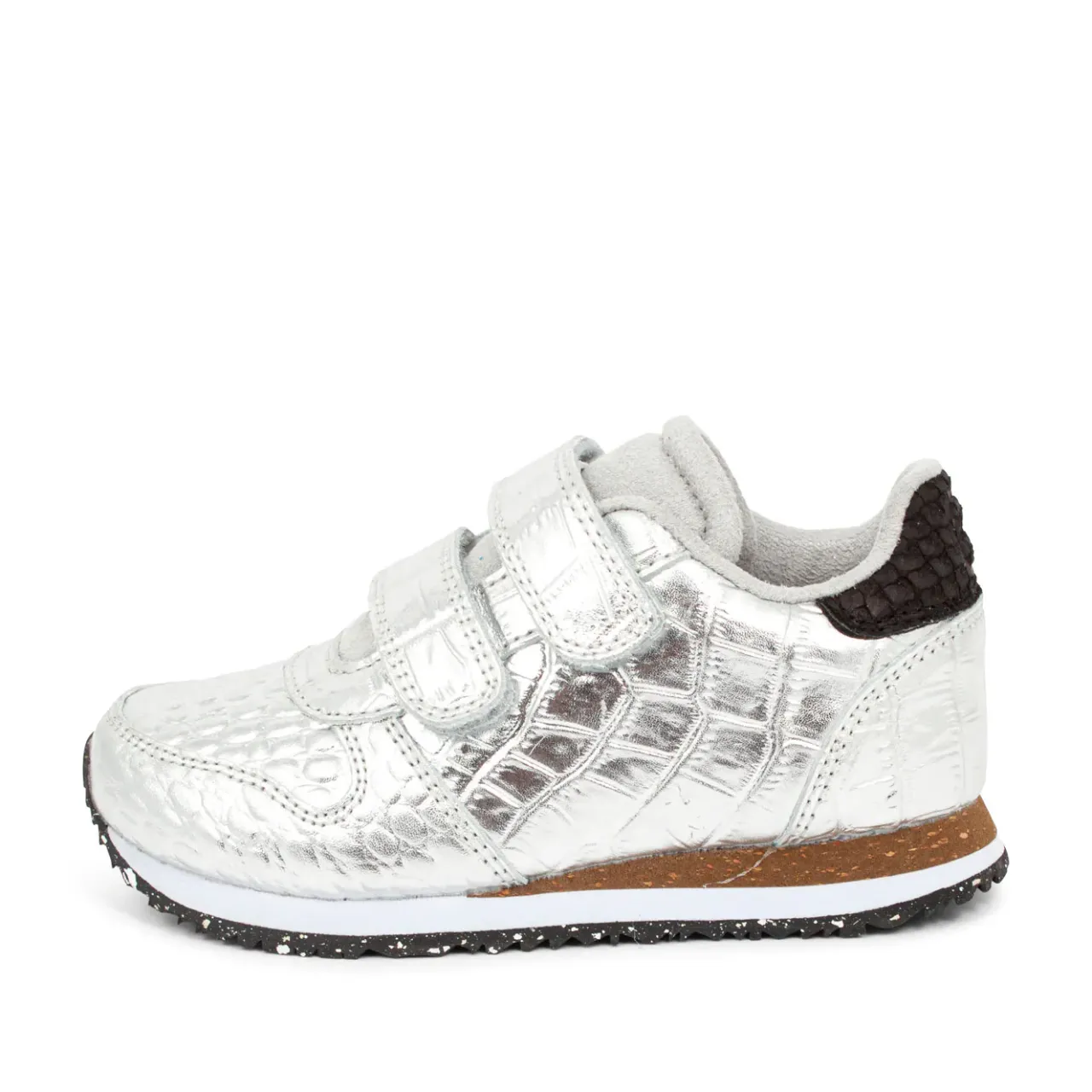 WODEN Sandra Croco Shiny - Silver Discount