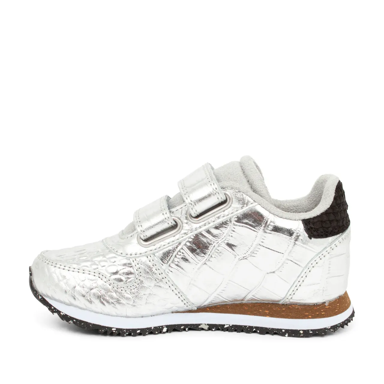 WODEN Sandra Croco Shiny - Silver Discount