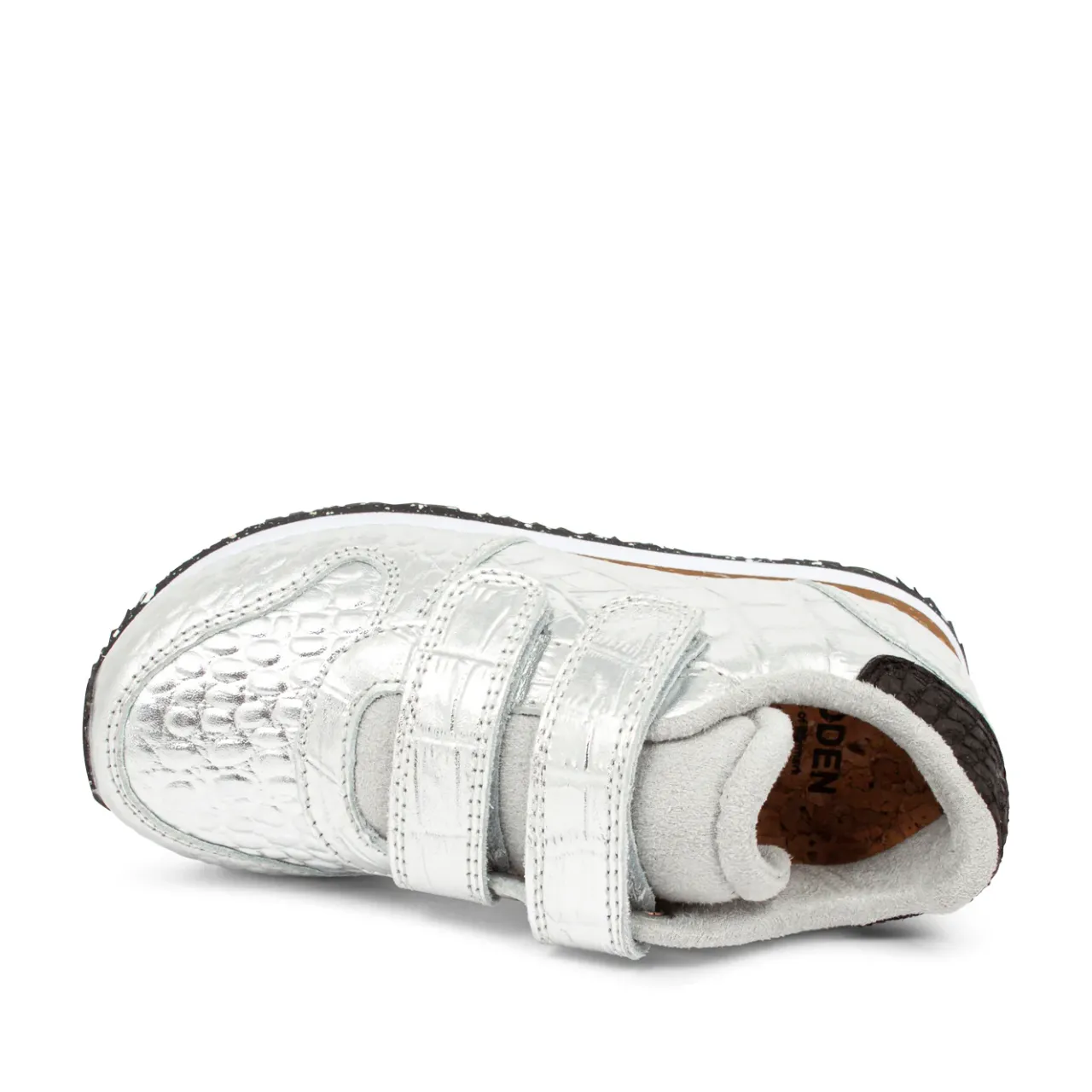 WODEN Sandra Croco Shiny - Silver Discount