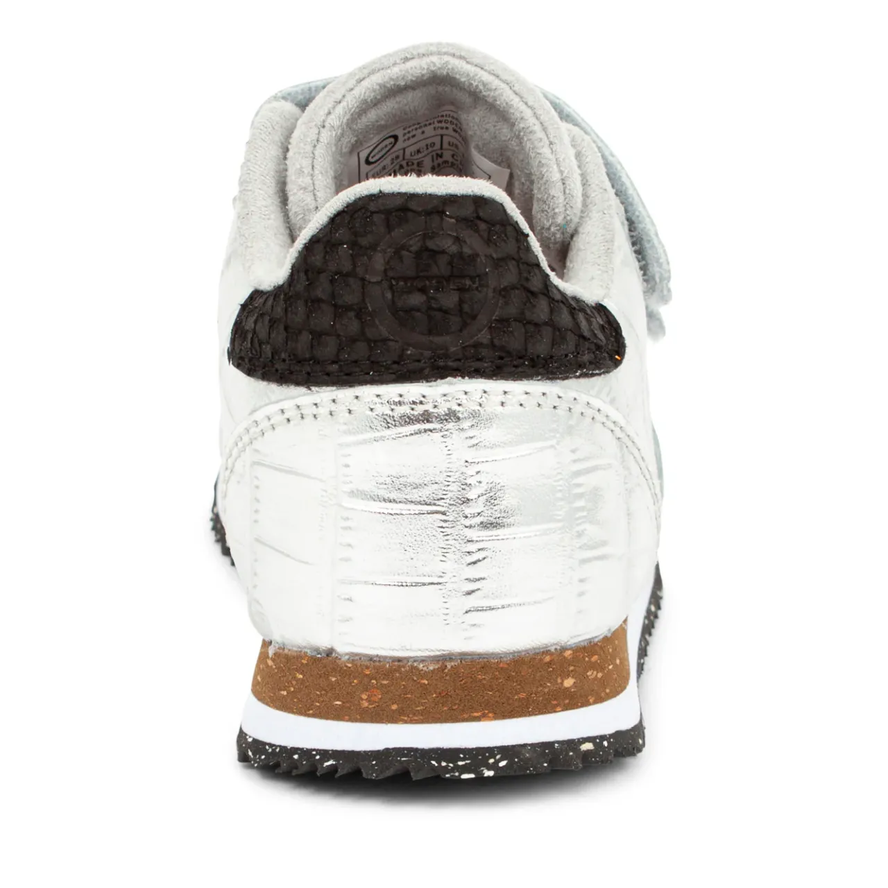 WODEN Sandra Croco Shiny - Silver Discount