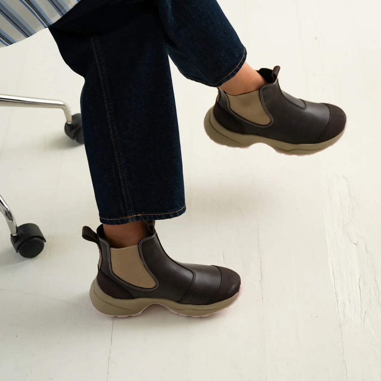 WODEN Siri Waterproof - Chocolate/Light Lilac Chocolate/LightLilac Discount